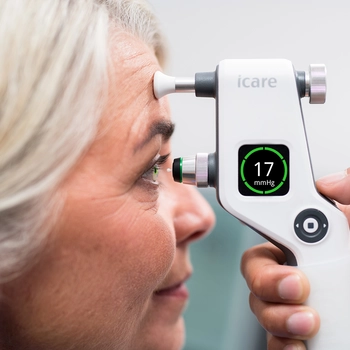 Glaucoma eye pressure testing ICare Cambridge